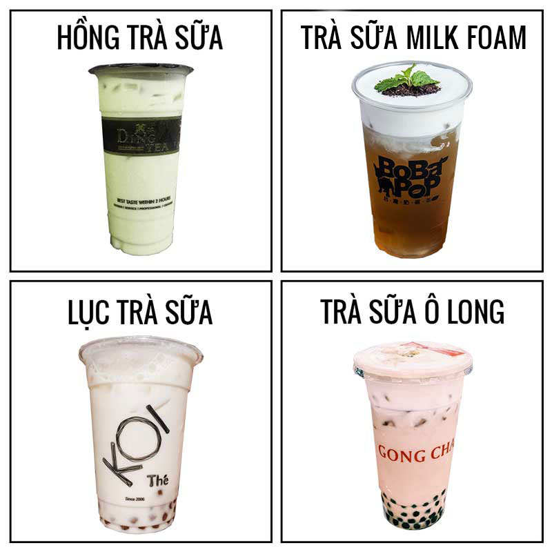 dụng cụ quán trà sữa tại vinh