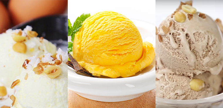 Dụng cụ làm kem tại Vinh