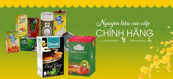 Nguyên liệu pha chế tại Vinh Nghệ An