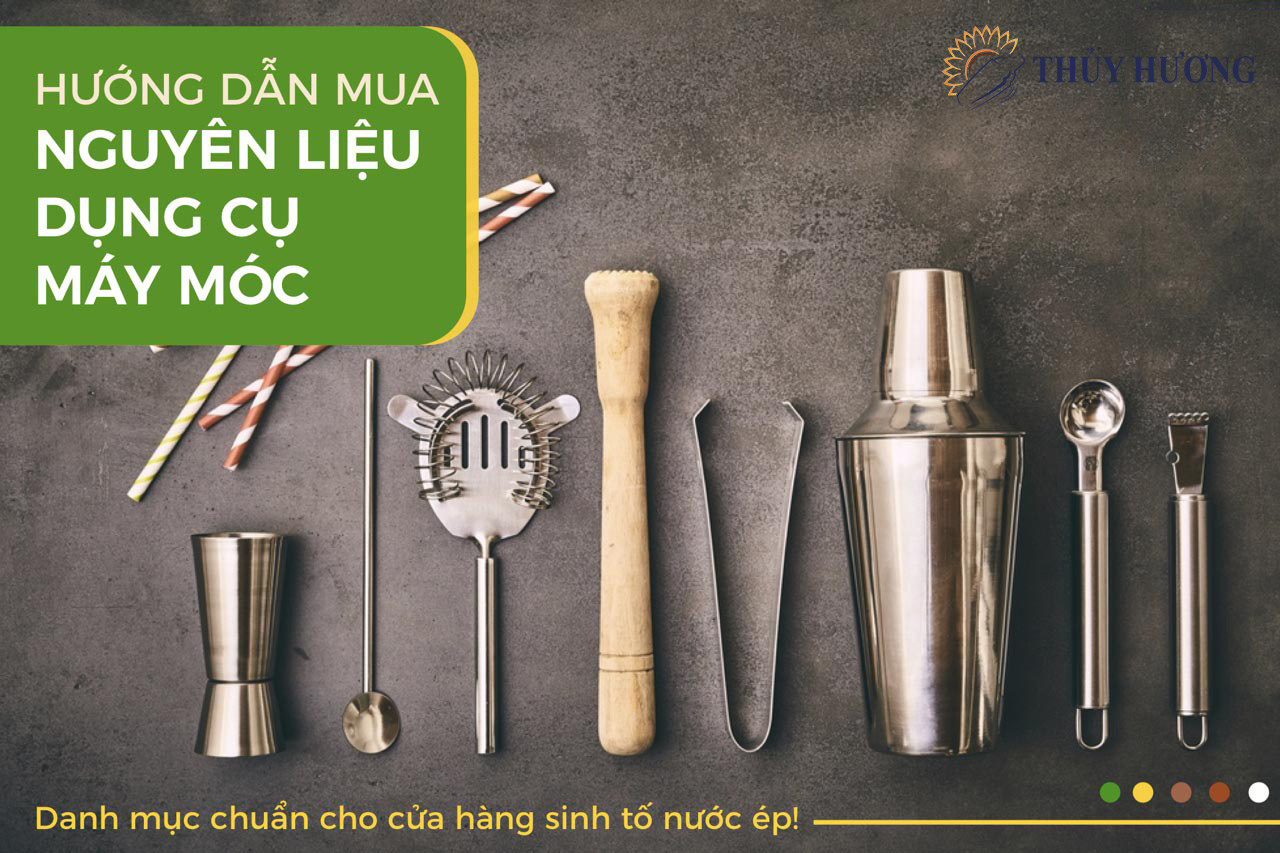 Nguyên liệu pha chế tại Vinh Nghệ An