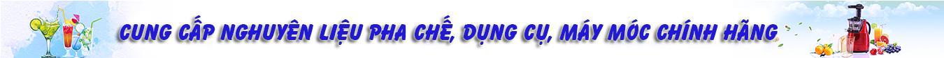 Nguyên liệu pha chế tại Vinh Nghệ An