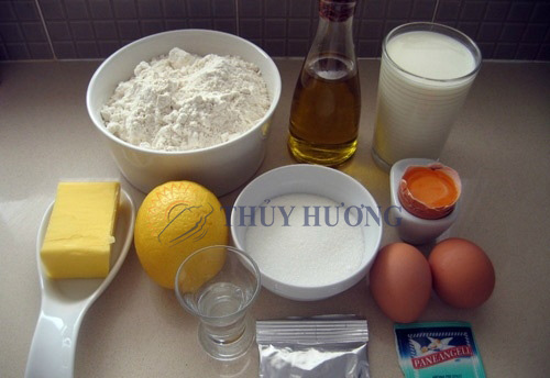 Nguyên liệu làm bánh tại Quảng Bình