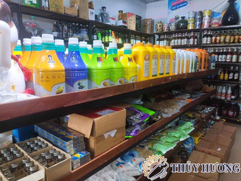 nguyên liệu pha chế tại Vinh