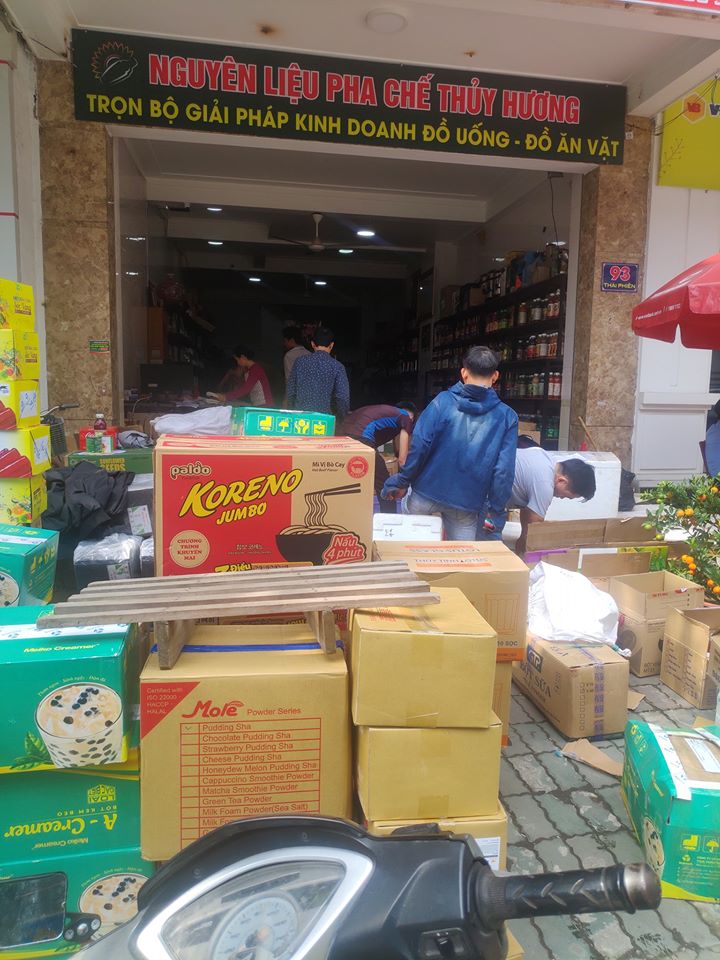 nguyên liệu pha chế tại vinh