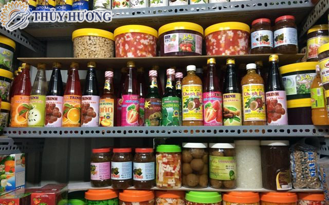 Nguyên liệu pha chế tại Vinh