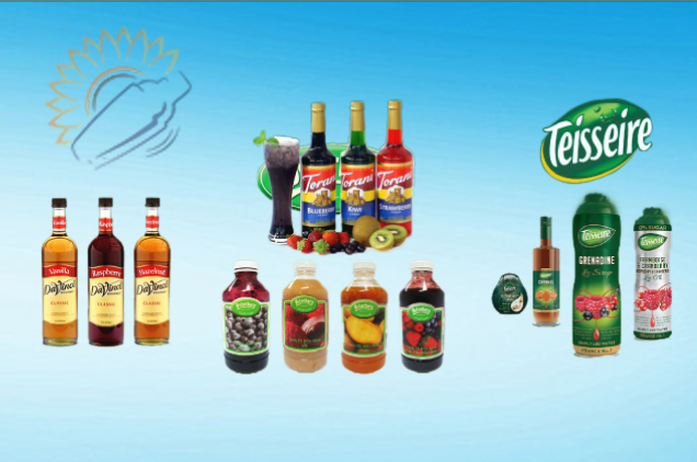 Nguyên liệu pha chế tại Vinh