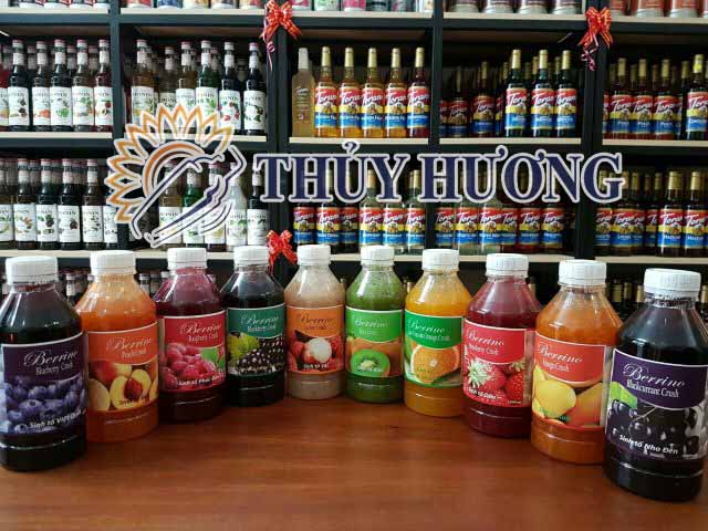 Nguyên liệu pha chế tại Vinh