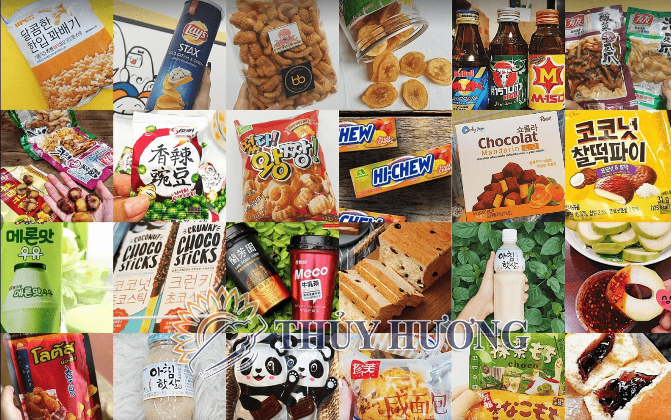 Nguyên liệu đồ ăn vặt tại Vinh