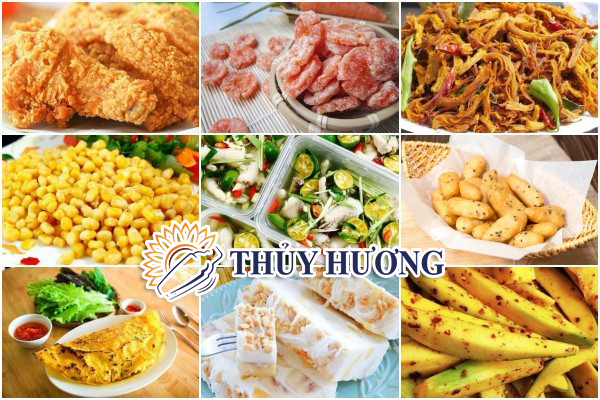nguyên liệu ăn vặt tại nghệ an