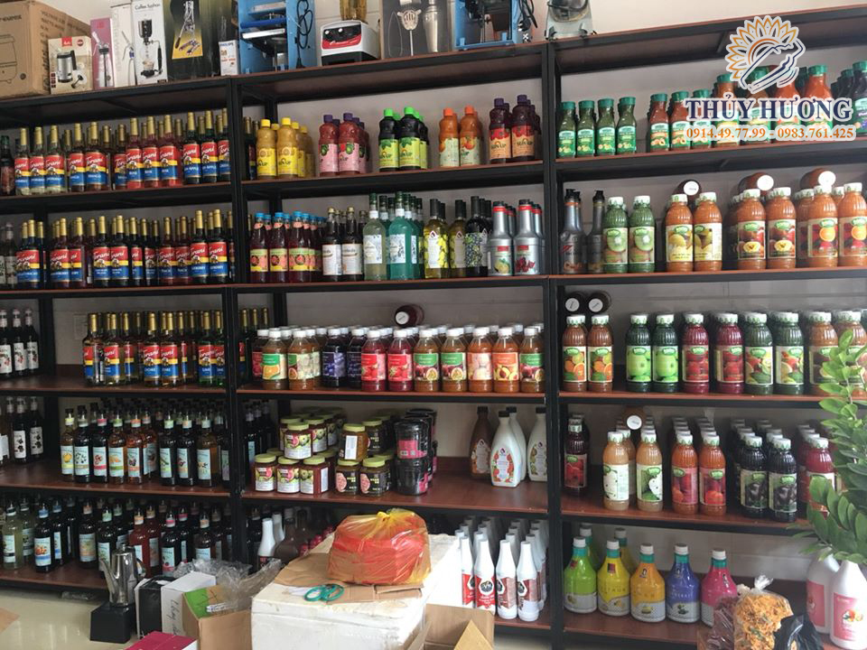 nguyên liệu pha chế tại nghệ an