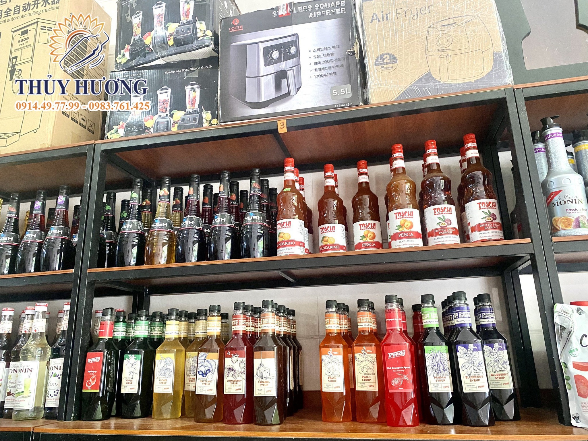 Nguyên liệu pha chế tại Vinh, Nghệ An