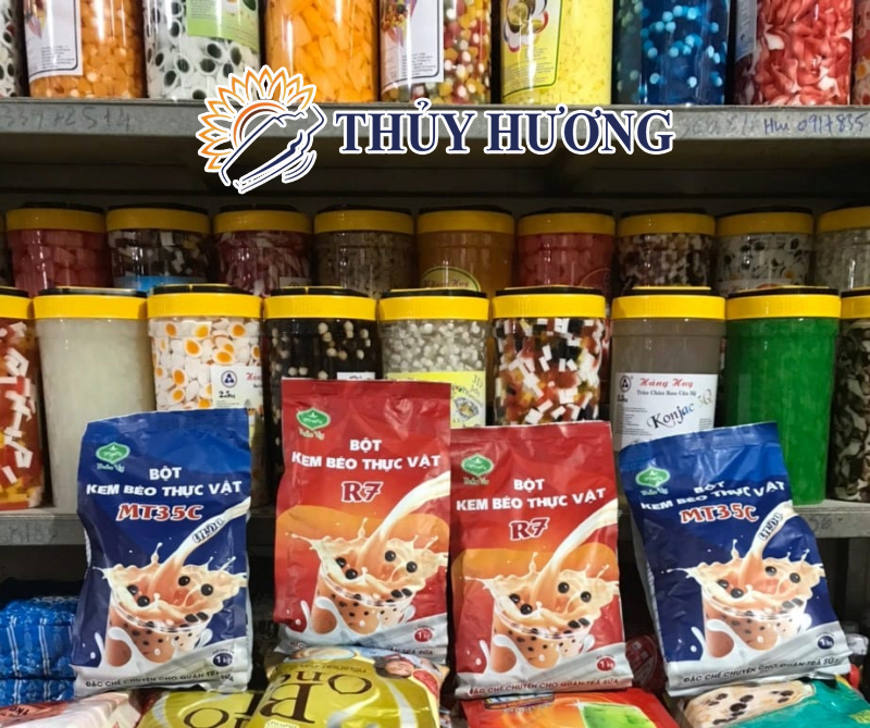 Nguyên liệu trà sữa tại Vinh