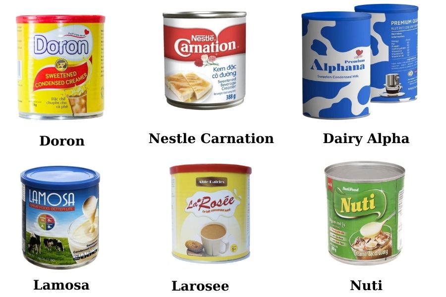 Sữa đặc tại Vinh