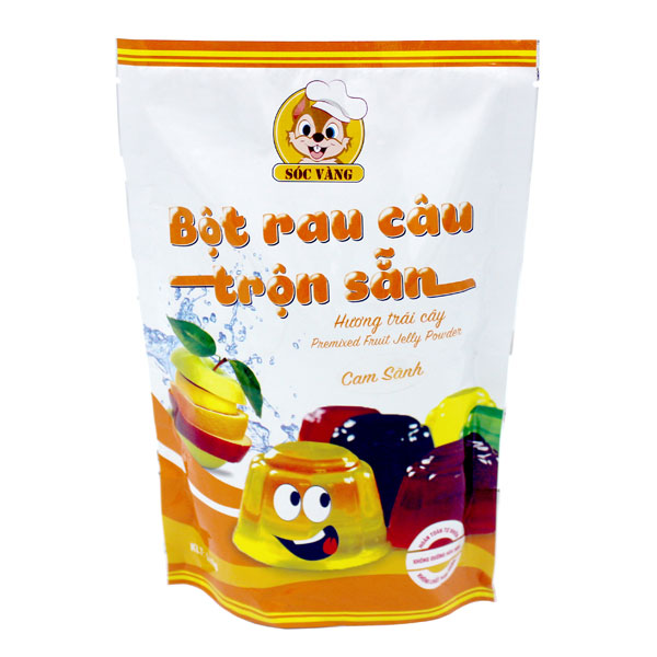 Bột rau câu sóc vàng tại Vinh