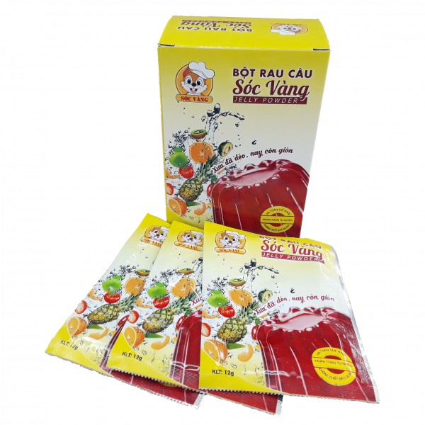 bột rau câu sóc vàng tại Vinh