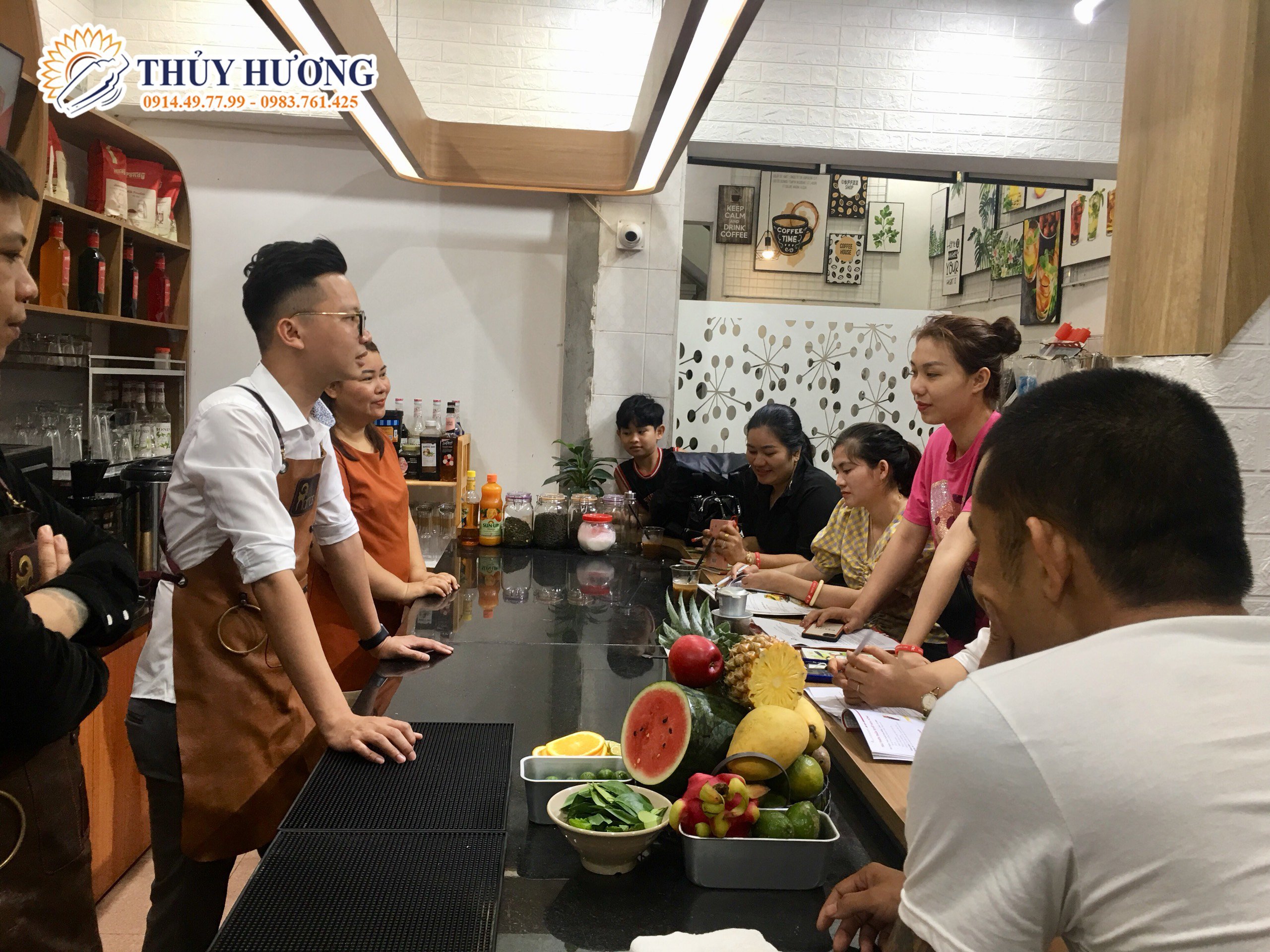 Học pha chế tại Vinh 