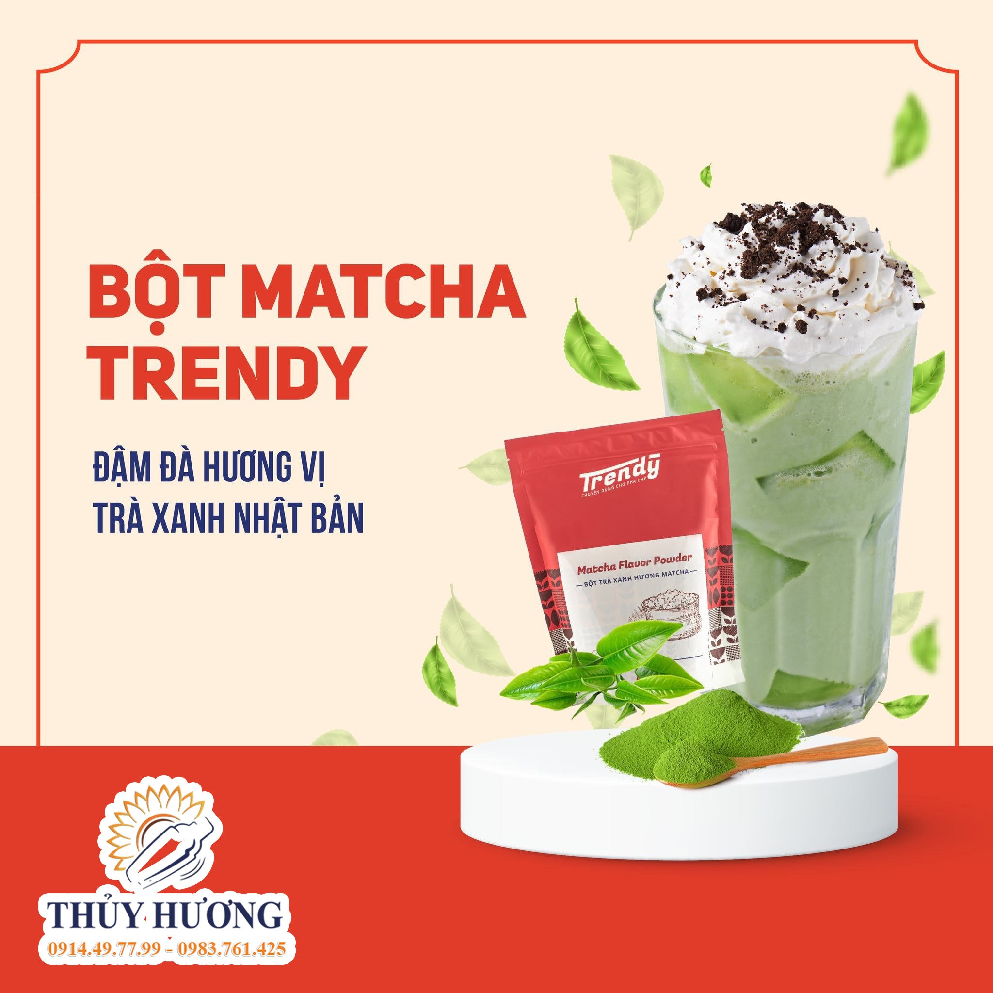 Bột matcha Trendy tại Vinh