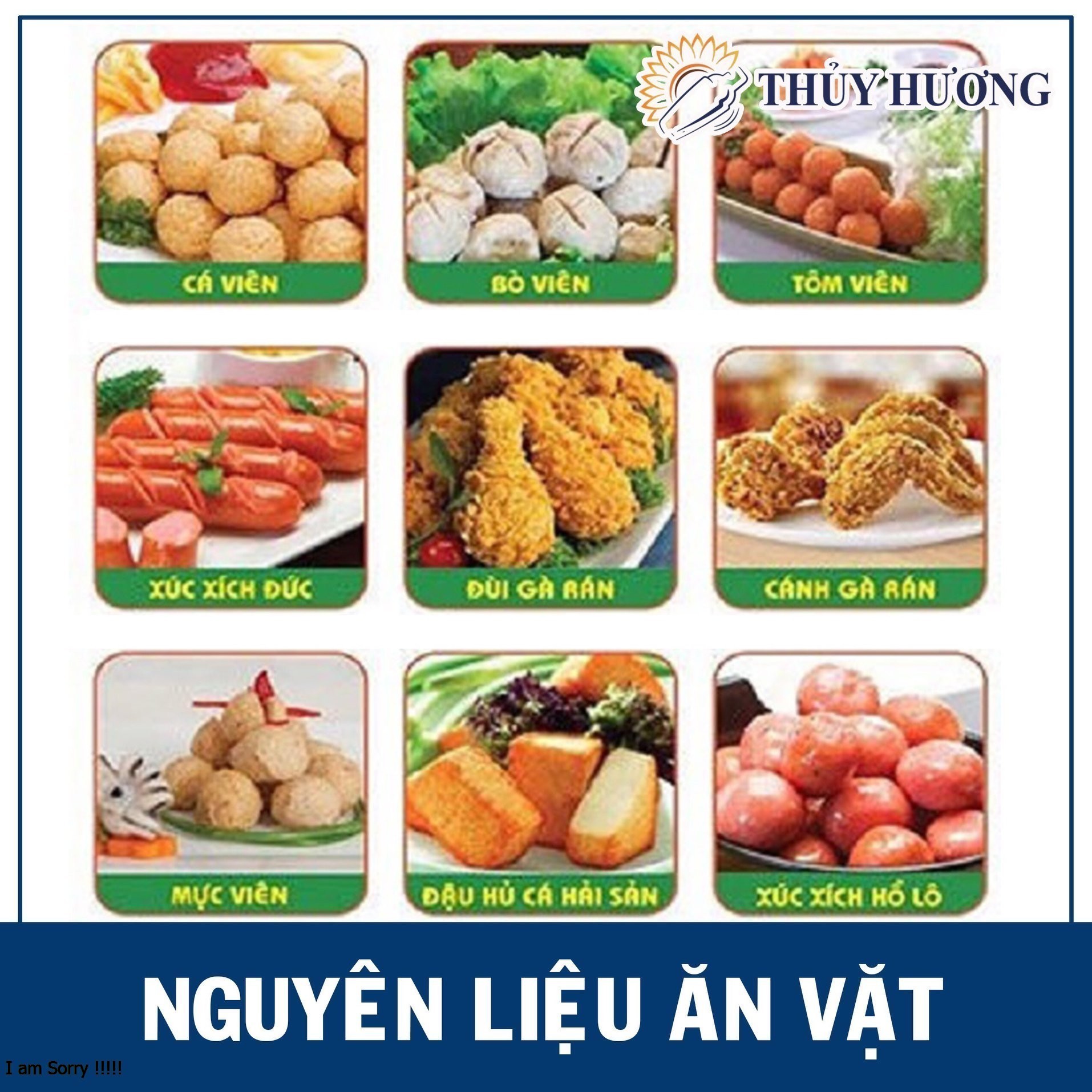 Nguyên liệu ăn vặt hấp dẫn tại Vinh