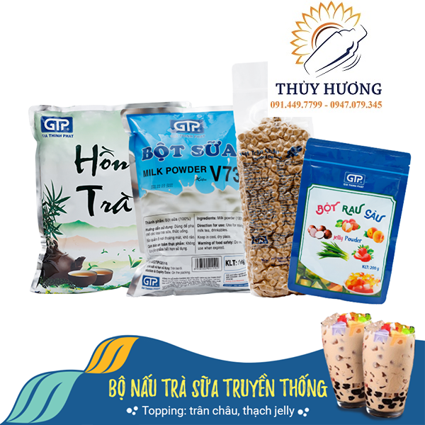 Nguyên liệu trà sữa tại Vinh