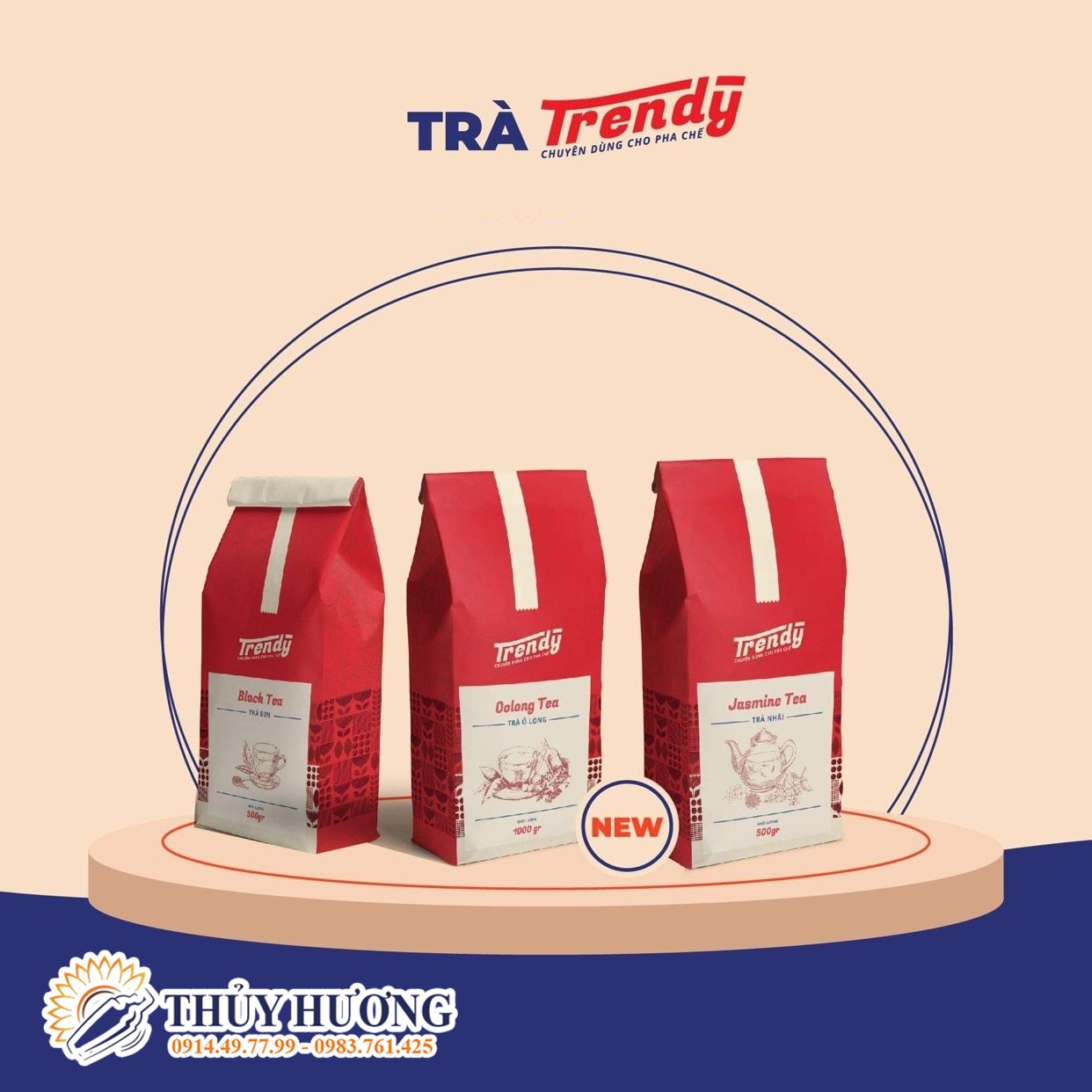 Địa chỉ mua trà Trendy tại Vinh