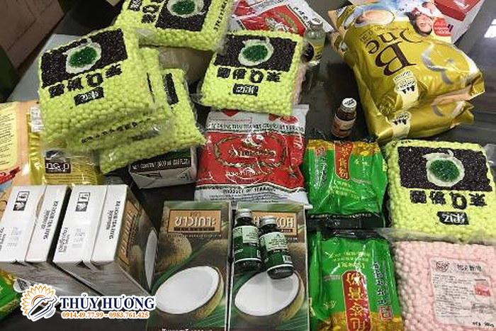 Nguyên liệu trà sữa