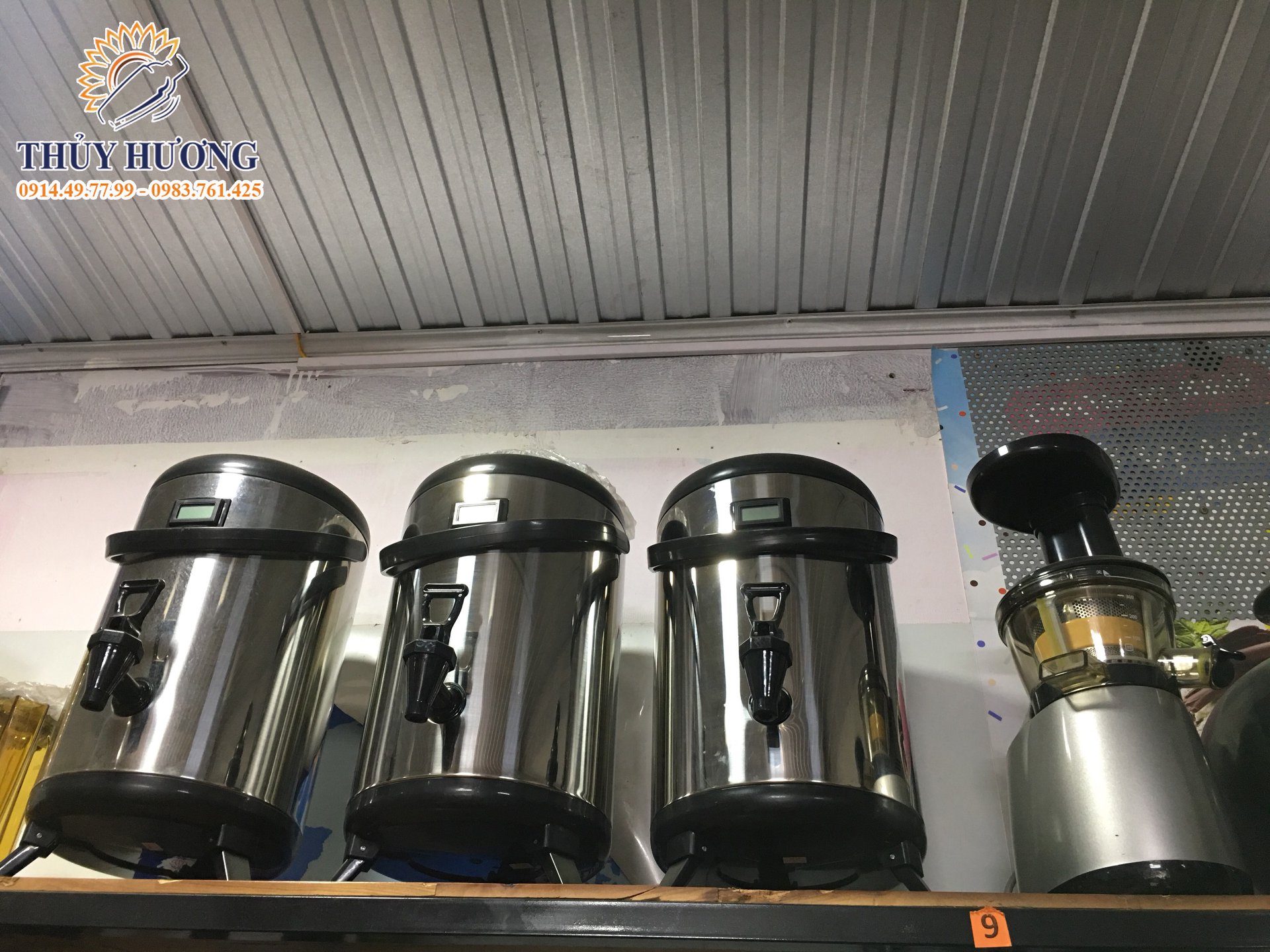 Dụng cụ quán trà sữa