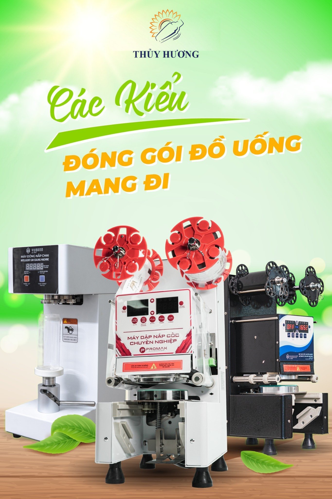 Máy ép miệng ly