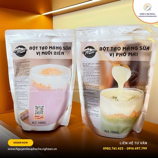 Bột tạo lớp màng sữa