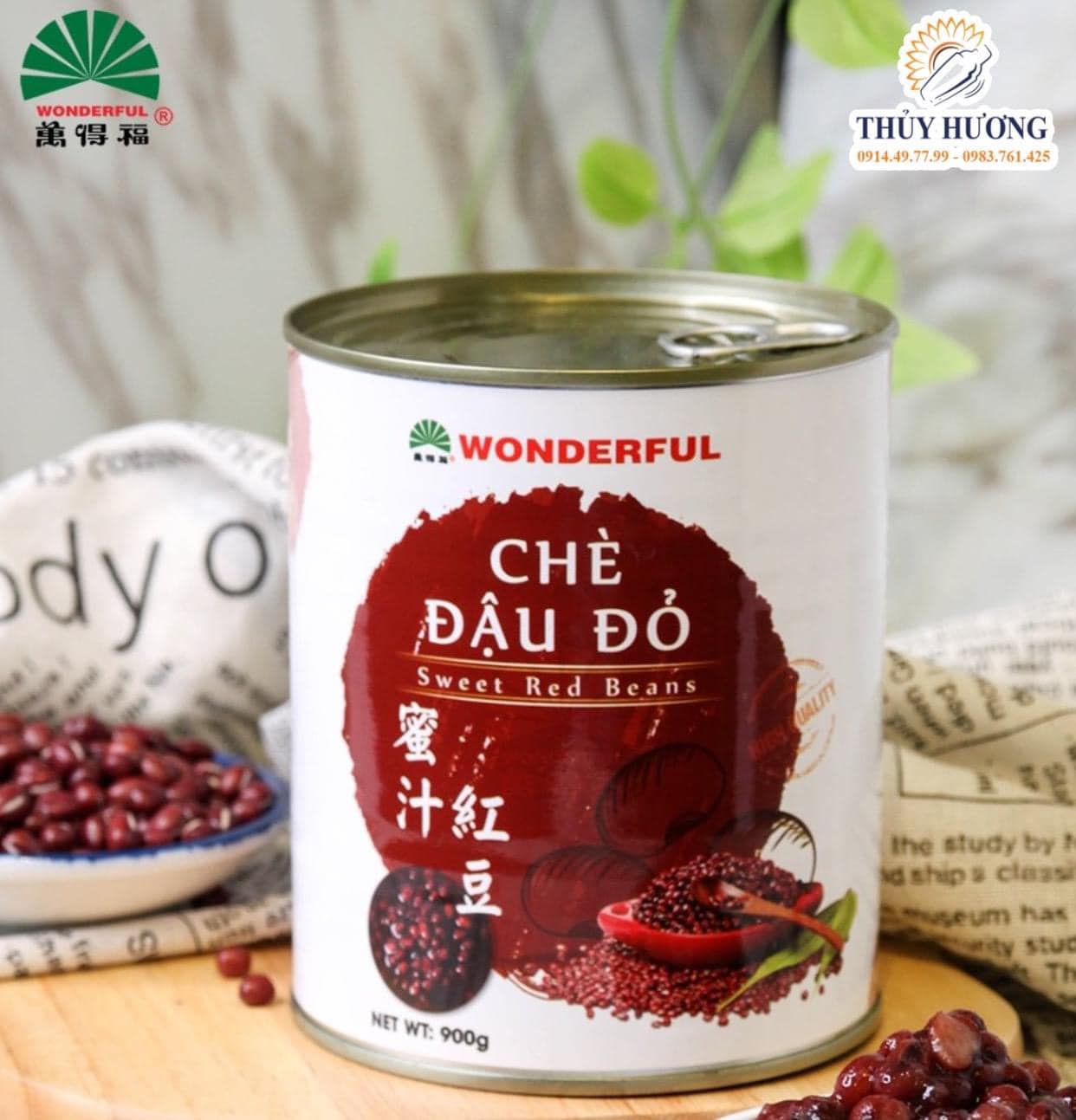 Đậu đỏ đóng hộp