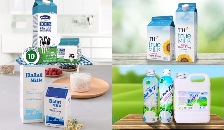 Sữa tươi giá tốt