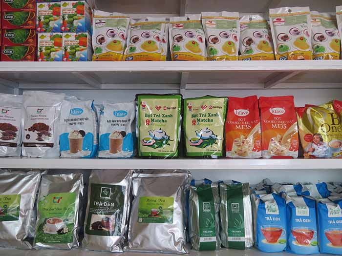 Nguyên liệu trà sữa