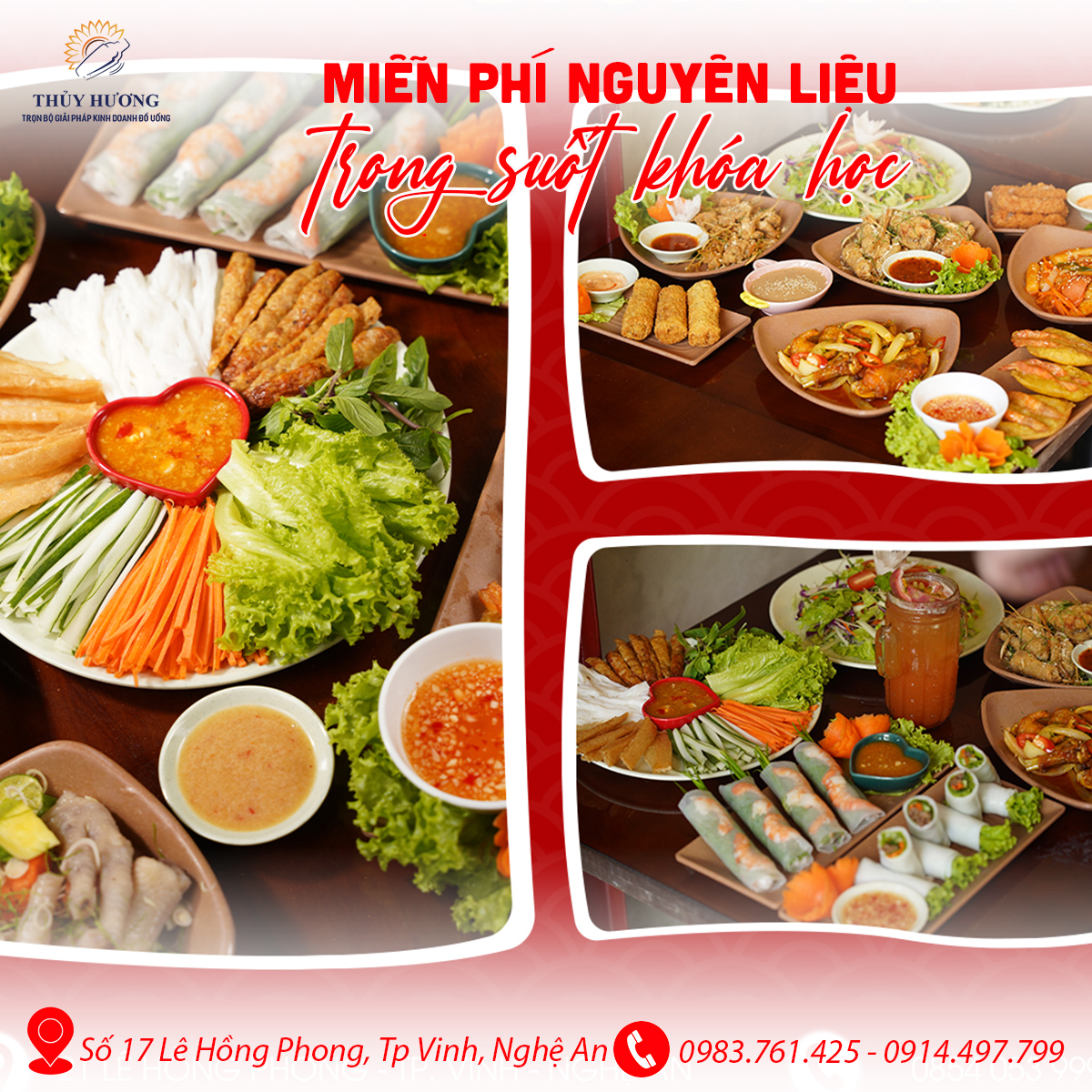 Đào tạo ăn vặt tại Vinh