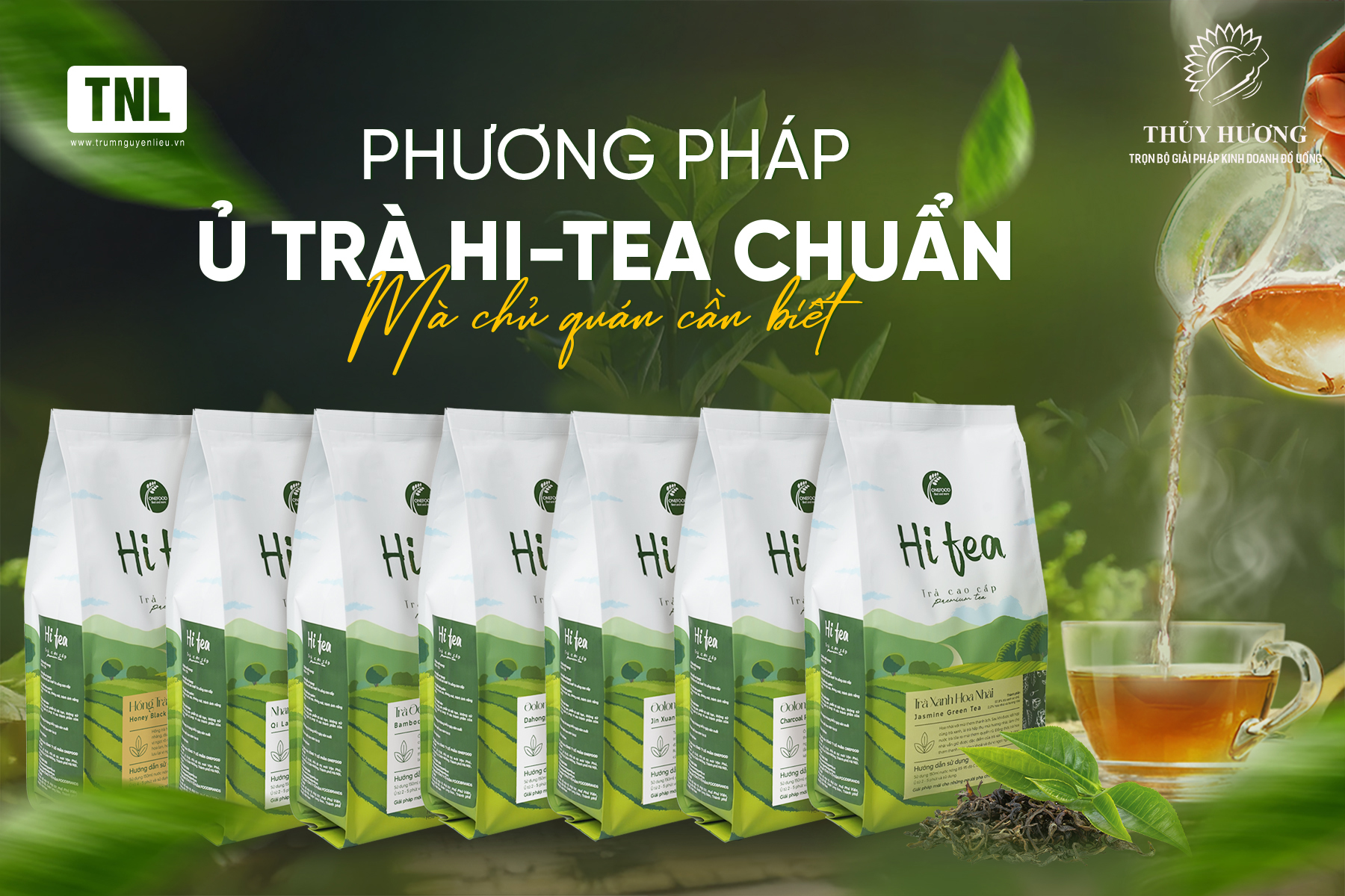 Trà pha chế
