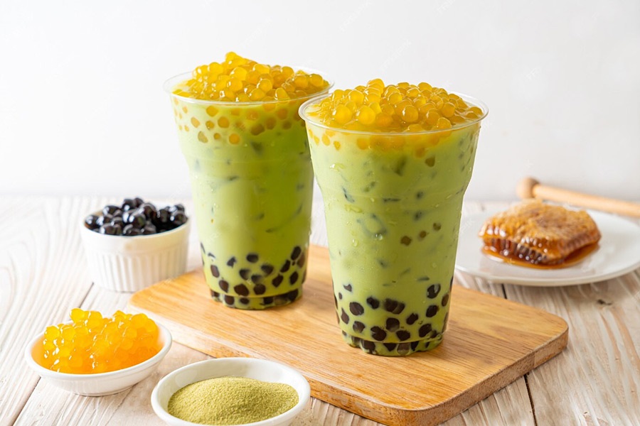 Trân châu trà sữa