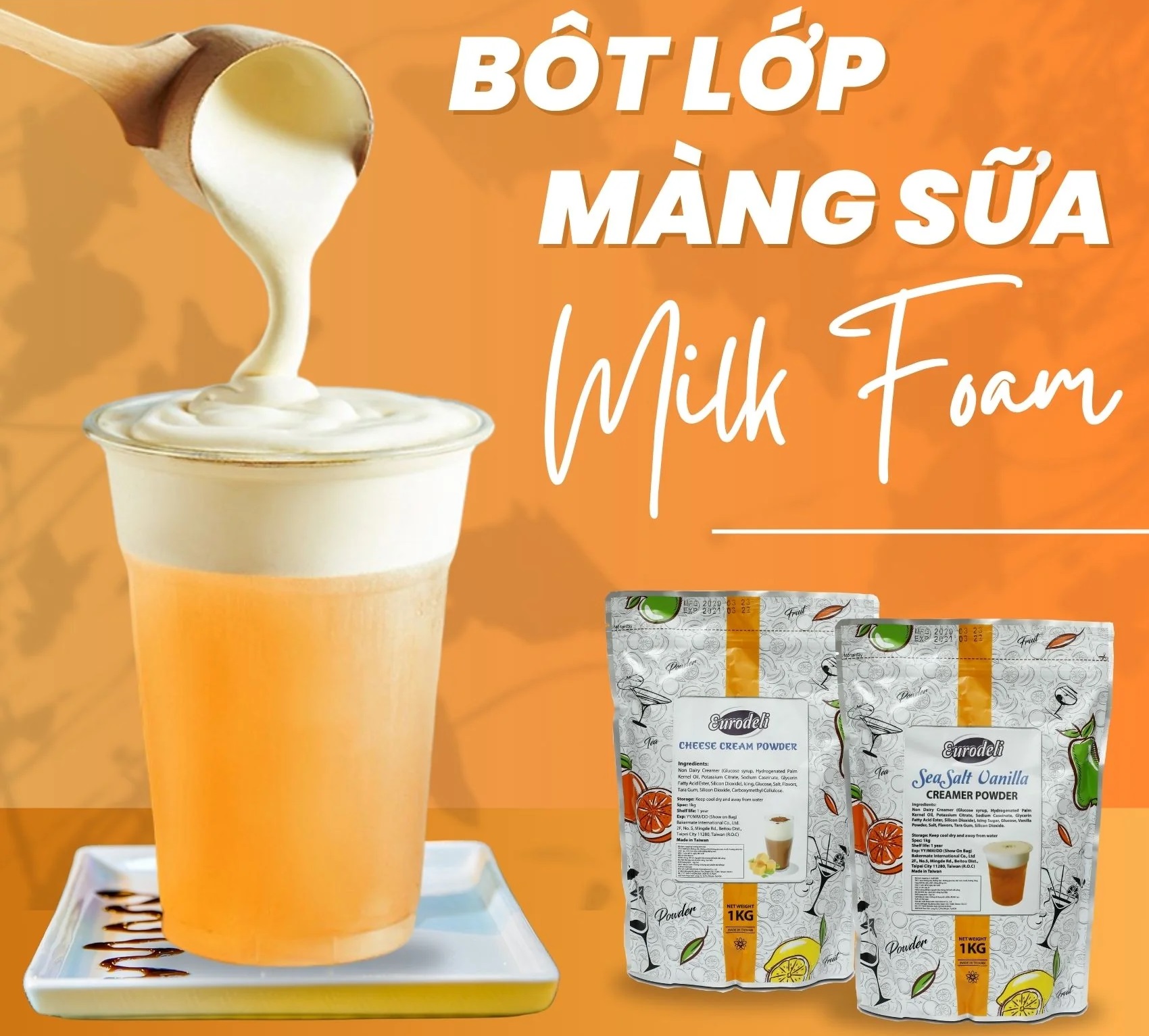 Bột tạo lớp màng sữa