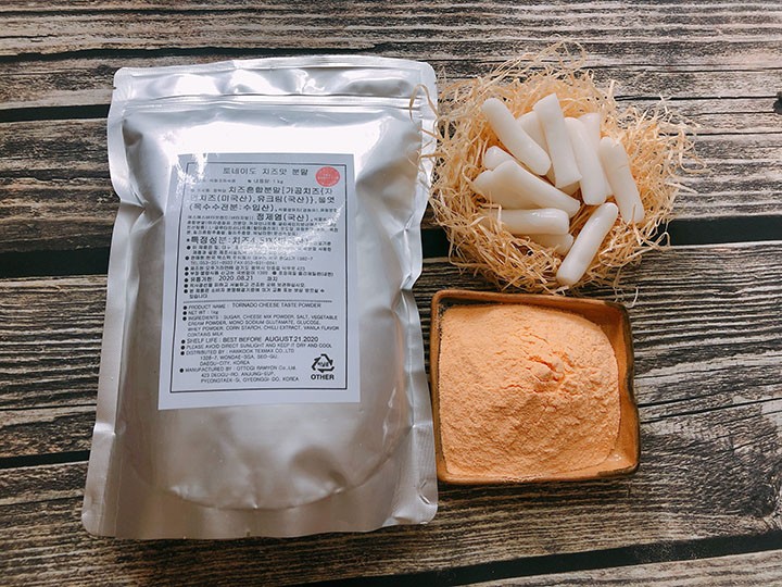 Bột phô mai lắc