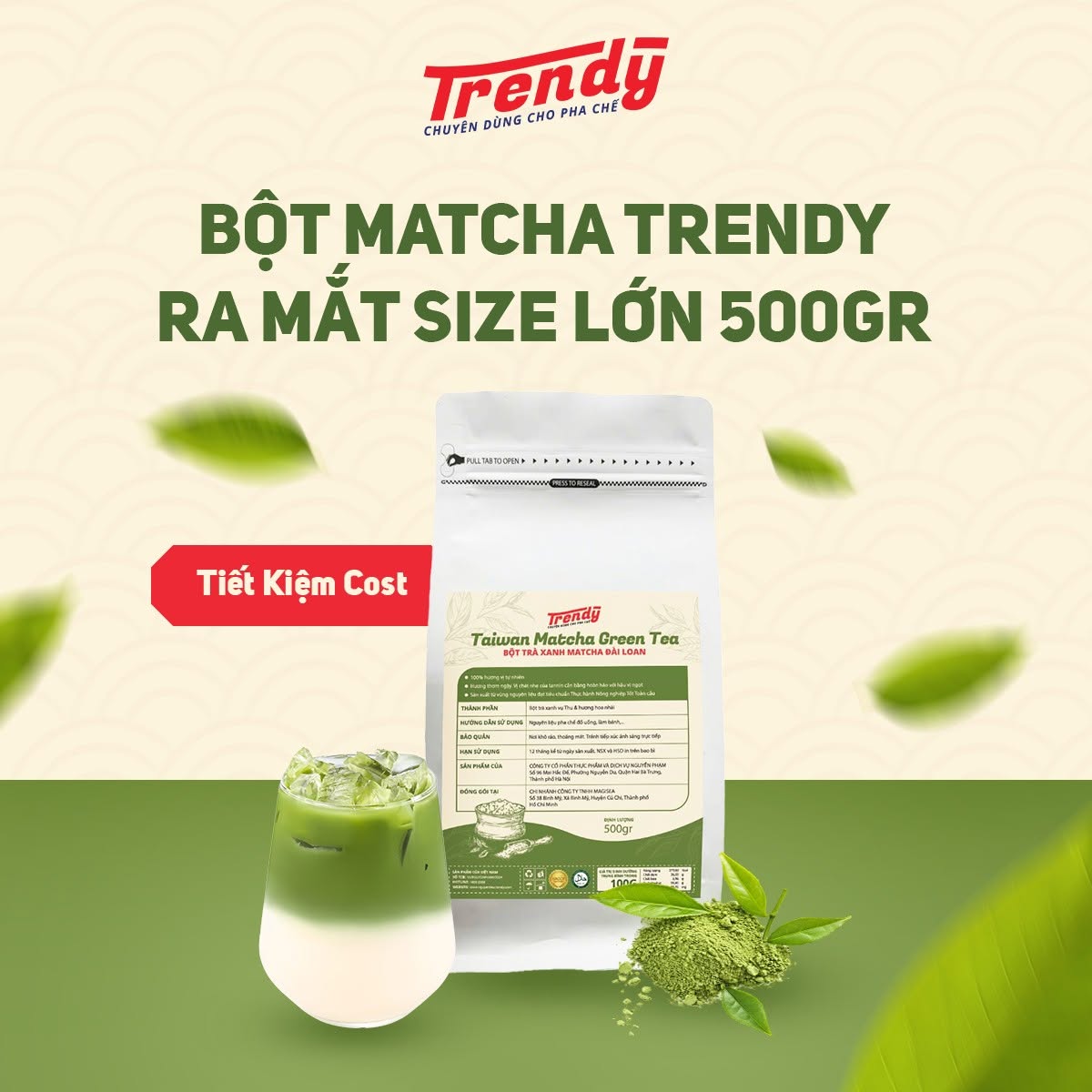 Bột matcha Trendy