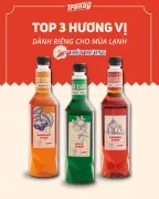 TOP 3 HƯƠNG VỊ SYRUP CHO ĐỒ UỐNG MÙA LẠNH TẠI VINH, NGHỆ AN