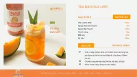TOP 5 CÔNG THỨC TRÀ DƯA LƯỚI NGON CỰC CHẤT TẠI VINH, NGHỆ AN
