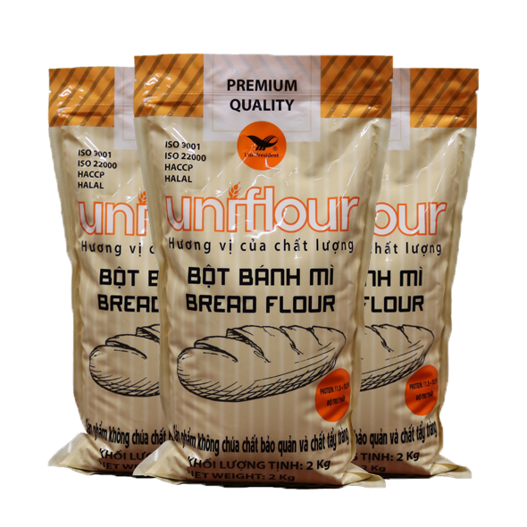 Bột Bánh Mì Bread Flour Uniflour 2kg