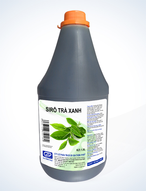 SIRÔ GIA THỊNH PHÁT TRÀ XANH 2.5KG