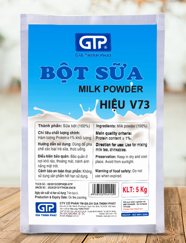 BỘT SỮA V73 GIA THỊNH PHÁT 5KG