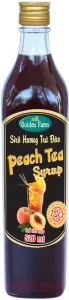 Siro GoldenFarm Trà Đào 520ml