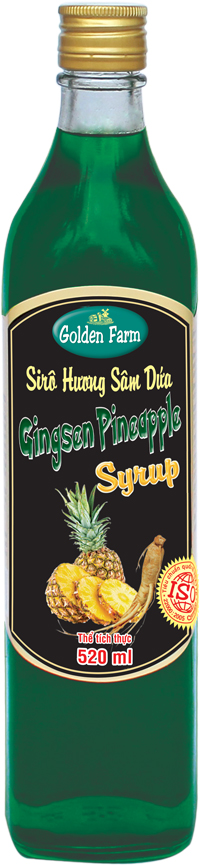 Siro GoldenFarm Sâm Dứa 520ml