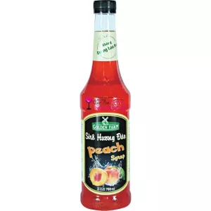 Syrup GOLDEN FARM Đào 700ml