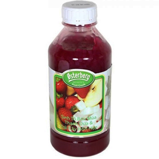 SINH TỐ OSTERBERG THẠCH DỪA VÀ TRÁI CÂY HỖN HỢP - 1L