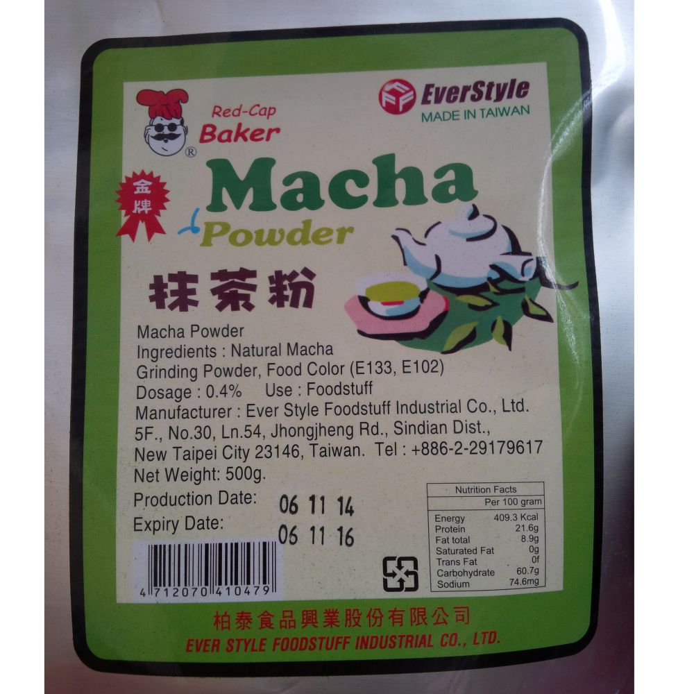 Bột MatCha Đài Loan 500GR