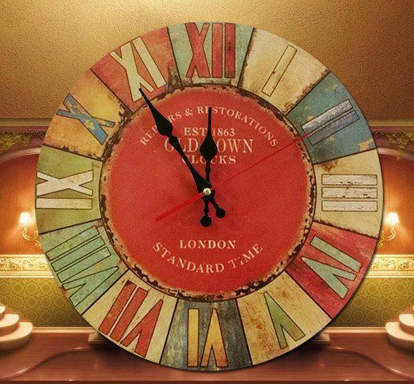 đồng hồ decor 004