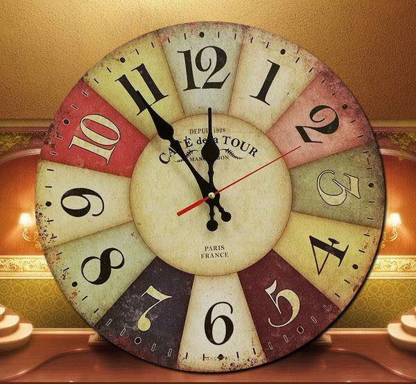 đồng hồ decor 008