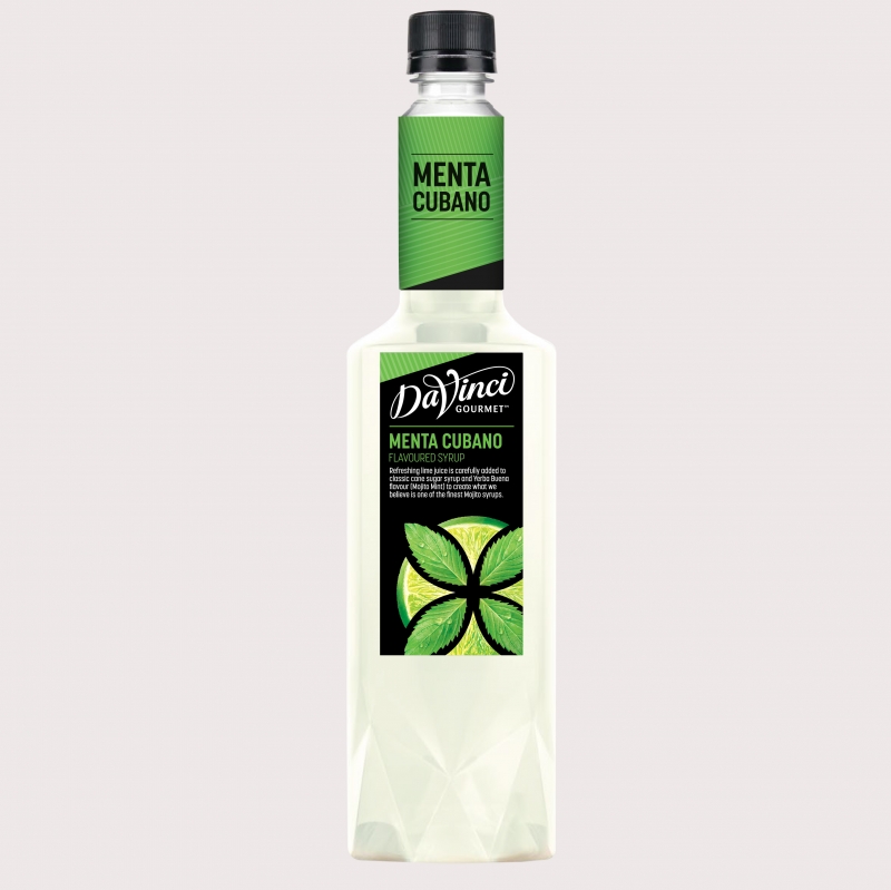 Syrup Davinci Menta Cubano (Mojito Chanh bạc hà) 750ml